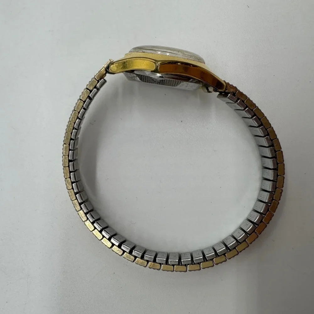 Zodiac Olympos Automatic Womens Watch 10k RGP Speidel Band Swiss Made Vintage